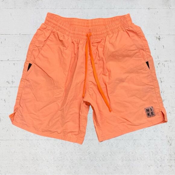 Nike Men’s Essential Lap 7" Volley Swim Trunks Swimsuit Size M Beach Pool Sporty - Picture 1 of 10
